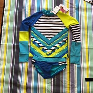 Limeapple Girls Rashguard Set sizes 7-20